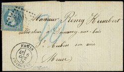 N°29B obl. GC 904 s. LAC, càd CHARONNE 6/10/70, pour St AUBIN sur ...