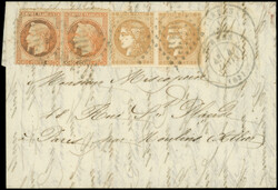 Boules de Moulins N°31 (2) et 43A PAIRE, p.d., obl. GC 3906 s. LAC, ...