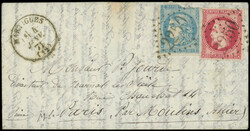 Boules de Moulins N°32 et 45C déf. obl. GC 2250 s. LAC JAMAIS ...