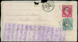 Boules de Moulins N°32 et 45C obl. GC 720 s. LAC, càd T17 CANNES ...