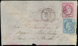 Boules de Moulins N°29 et 32 obl. GC 2145 s. LAC de PLAIN PALAIS ...