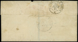 Boules de Moulins N°46A et 49 touché obl. GC 1706 s. LAC, càd T17 ...