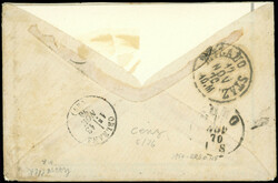 Guerre de 1870 N°29B PAIRE obl. cachet 16e CORPS/QUARTIER GENERAL s. ...