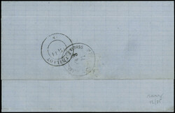 Guerre de 1870 N°29B obl. GC 1139 s. LAC, càd T17 CORNIMONT 11/3/71 ...