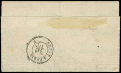 Guerre de 1870 Càd BREST 2/6/71 avec Taxe 30 DT d'un marin à Brest ...