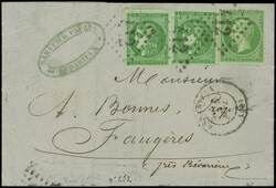 2565020: Frankreich Empire gezähnt 1862