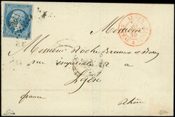 2565015: Frankreich Empire ungezähnt 1853