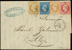 2565020: Frankreich Empire gezähnt 1862