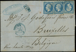 2565015: Frankreich Empire ungezähnt 1853