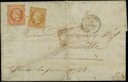 2565015: Frankreich Empire ungezähnt 1853