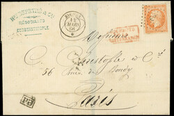 2565020: Frankreich Empire gezähnt 1862