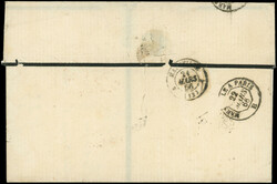 N°23 obl. ANCRE s. LSC de Constantinople, càd NIEMEN 14/3/66, ind. ...