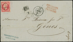 2565020: Frankreich Empire gezähnt 1862