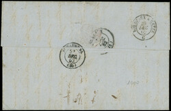 N°17B p.d. obl. ANCRE s. LAC de BUENOS AYRES 14/11/62, càd Octog. ...