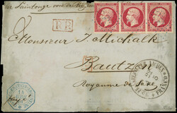 2565015: Frankreich Empire ungezähnt 1853