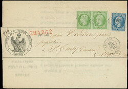 2565015: Francia Imperio sin dentar 1853