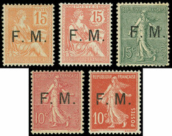 2565: 法國 - Franchise stamps