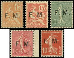 2565: 法國 - Franchise stamps