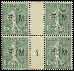 2565: 法國 - Franchise stamps