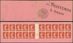 2565: 法國 - Stamp booklets