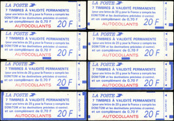 2565: フランス - Stamp booklets