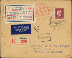 2580050: Frankreich Lokalausgaben der Befreiung - Vignetten