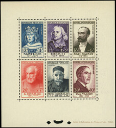 2565: Frankreich - Blöcke