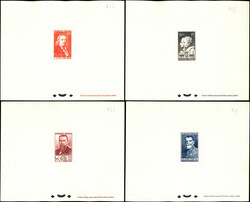 841A/43 et 844/47, Série Touristique et C.I.T.T., 8 épreuves, TB ...