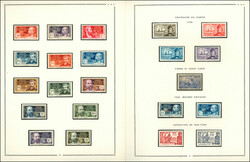 A.E.F. Collection Poste et annexes présentée sur FA Moc, TB ...