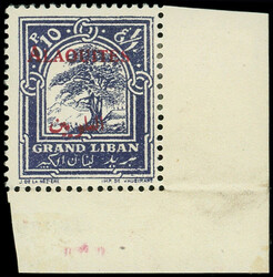 ALAOUITES 22b : 0p10 violet, N°50 du Grand Liban, cdf, TB (Catalog ...