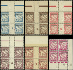 1670: 安道爾法國郵局 - Postage due stamps