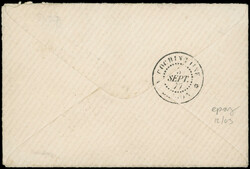 ANNAM ET TONKIN CG N°17, 18 touché et 23 : 5c., 10c. et 25c. obl. ...