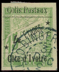 2435: コートジボワール - Parcel stamps