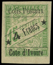 2435: コートジボワール - Parcel stamps