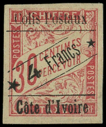 2435: コートジボワール - Parcel stamps