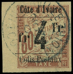 2435: コートジボワール - Parcel stamps