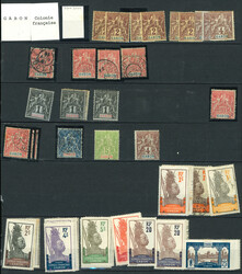 2765: 加蓬 - Bulk lot