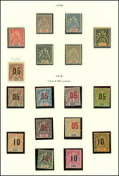 GRANDE-COMORE 1/13, 14/19 et 20/29 : Pays complet + N°20A, ...