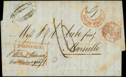 2700: French India - Cancellations and seals
