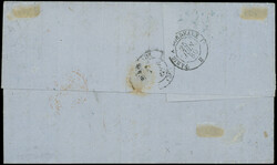 INDE CG N°36 25c. outremer obl. càd bleu CHANDERNAGOR 2/6/80 s. LAC ...