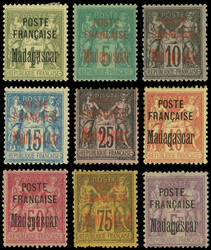 MADAGASCAR 14/22 : la série, TB (Catalog value 1380,-)