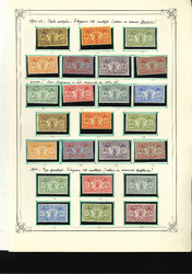 NOUVELLES HEBRIDES Collection Poste et Taxe jusqu'en 1979, * jusqu'au ...