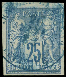 SENEGAL CG N°35 obl. càd bleu SENEGAL ET DEPEND. RUFISQUE 20/1/83, ...