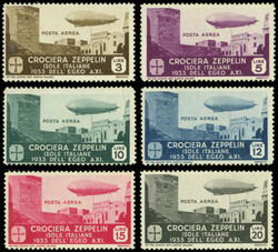 EGEE PA 22/27 : série Zeppelin, TB (Catalog value 625,-)