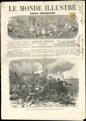 28A 10c. bistre obl. càd PARIS 30/12/68 s. Journal entier LE MONDE ...