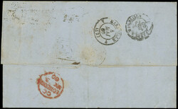 GRANDE BRETAGNE 18 : 4p. rose obl. GC 159 s. LAC, càd GLASGOW 2/5/60 ...