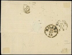 LEVANT Bureaux Autrichiens 4 : 10s. bleu obl. griffe SALONICH/16 ...