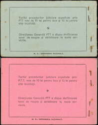 ROUMANIE Carnets N°C555 et C557, 2 carnets de 1939, TB (Catalog ...