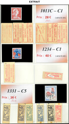 Important stock de carnets, de Muller à Liberté, prafaitement ...