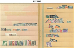 Colonies, petit lot période 1942/47, Poste et annexes, plus de 400 ...